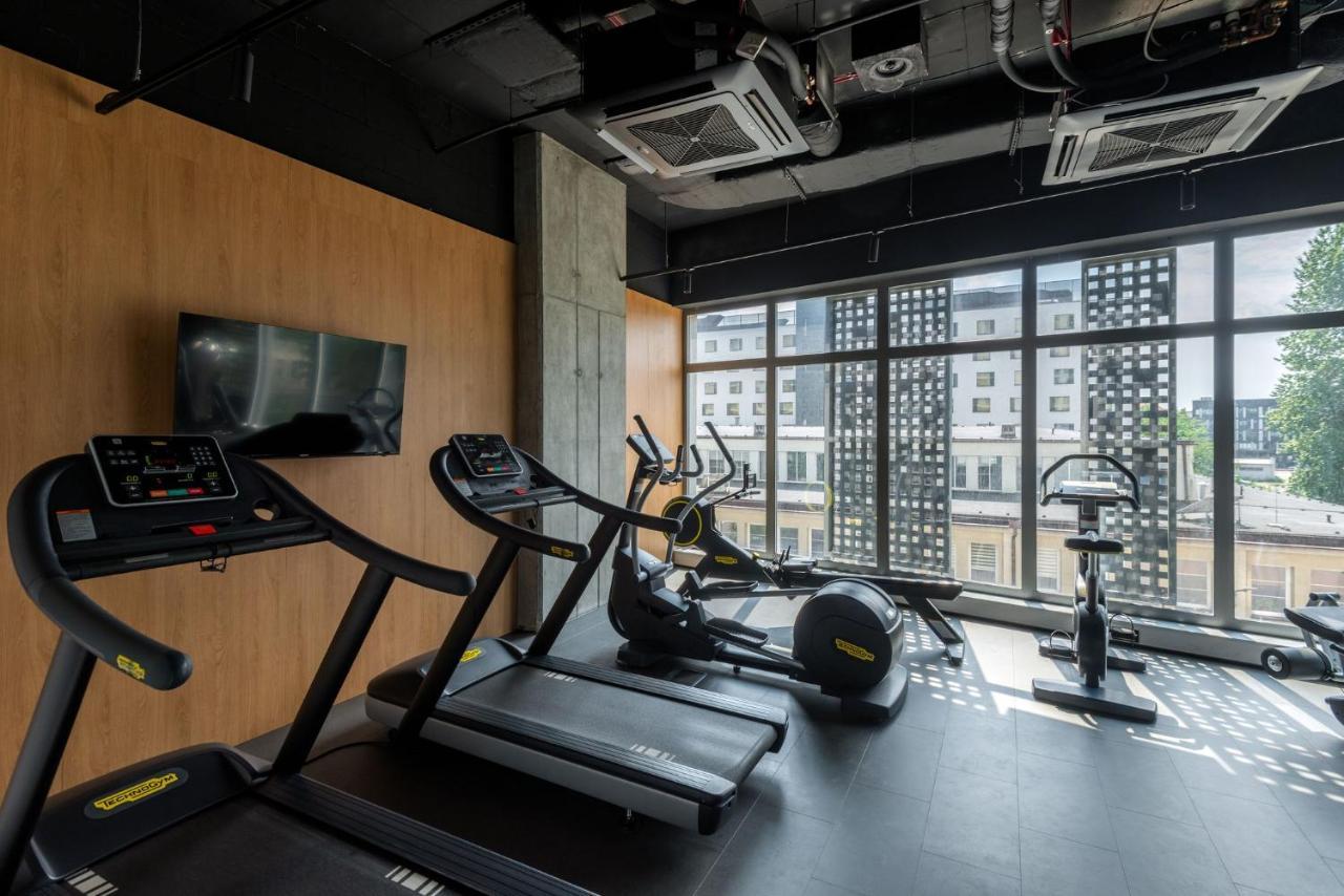 Kairos Apartments - Tower Premium - Silownia, Sauna, Scisle Centrum Katowice Buitenkant foto